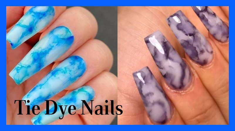 Start By Applying A Colourless Base Coat On Your Tie Dye Nails