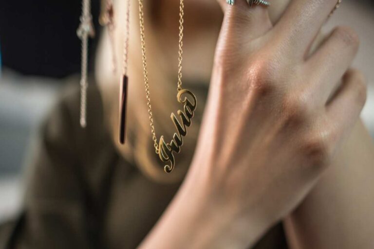 How to Style Name Necklace with Every Outfit