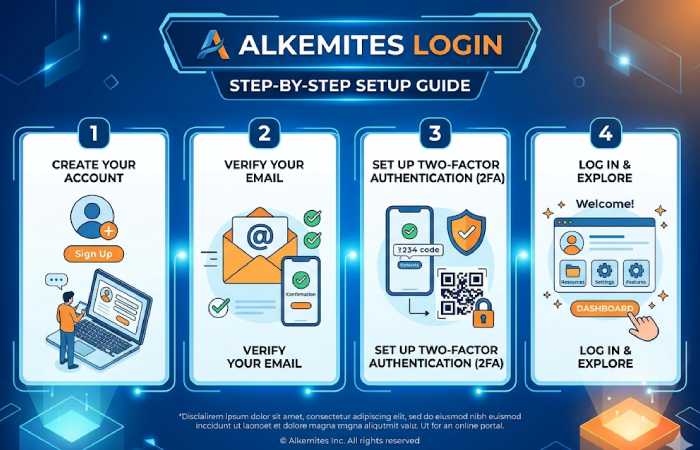 alkemites login: step-by-step setup