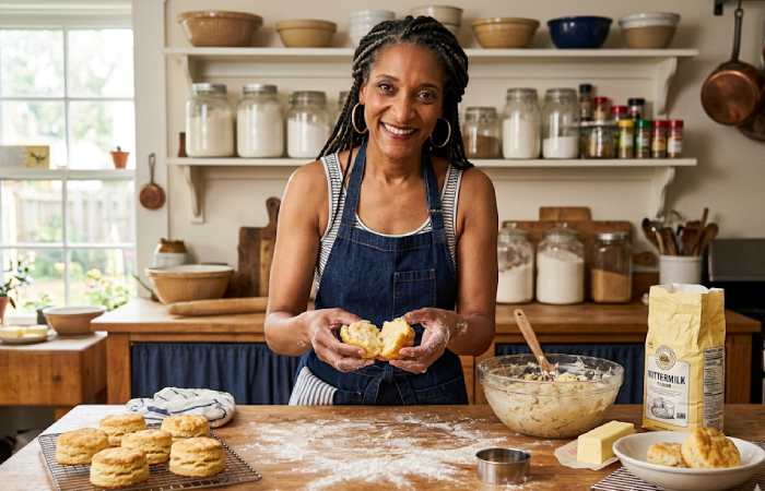 how carla hall bakes