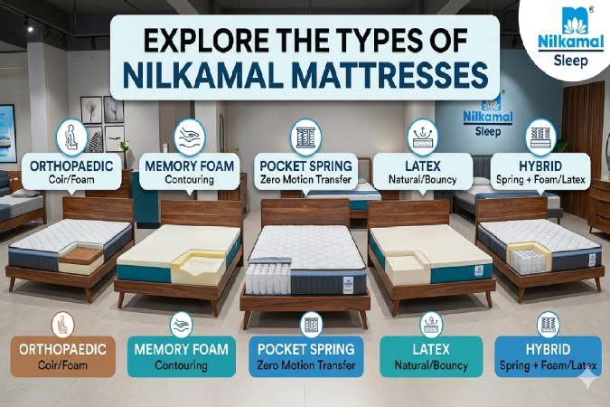 Types of Nilkamal Mattresses