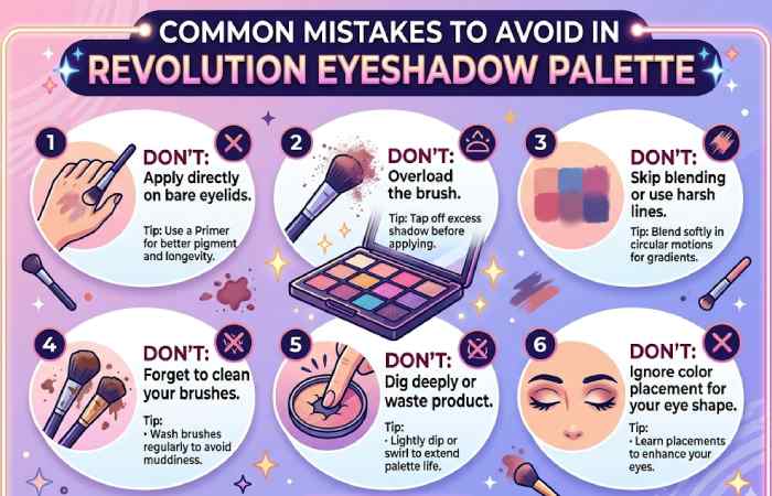 avoid in revolution eyeshadow palette