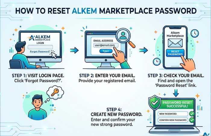 how to reset alkem marketplace password
