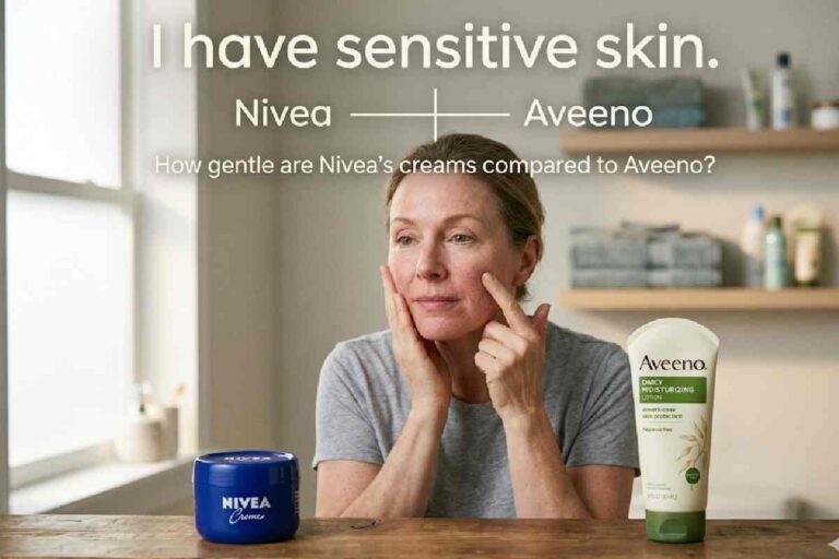 I Have Sensitive Skin. How Gentle Are Nivea’s Creams Compared To Aveeno?