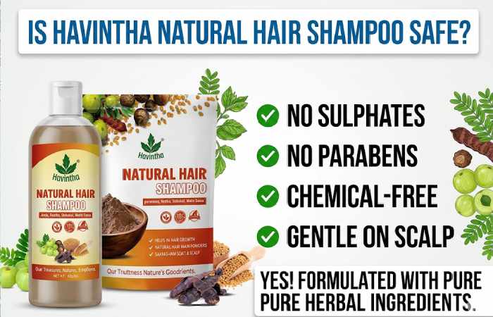 is havintha natural hair shampoo safe