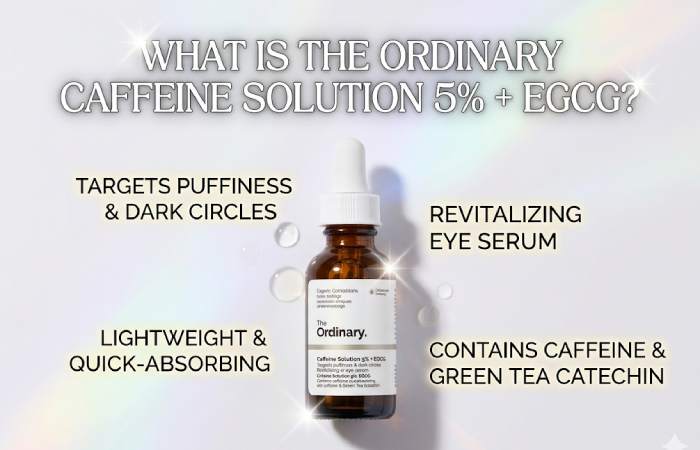what is the ordinary caffeine solution 5% + egcg